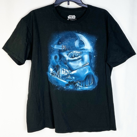 Star Wars T-Shirt Vader & Misc. Scenes Size XL - Picture 1 of 5